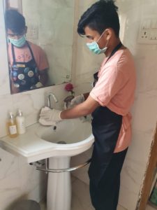 Bathroom sanitization