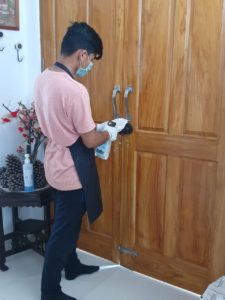 Deep cleaning of rooms